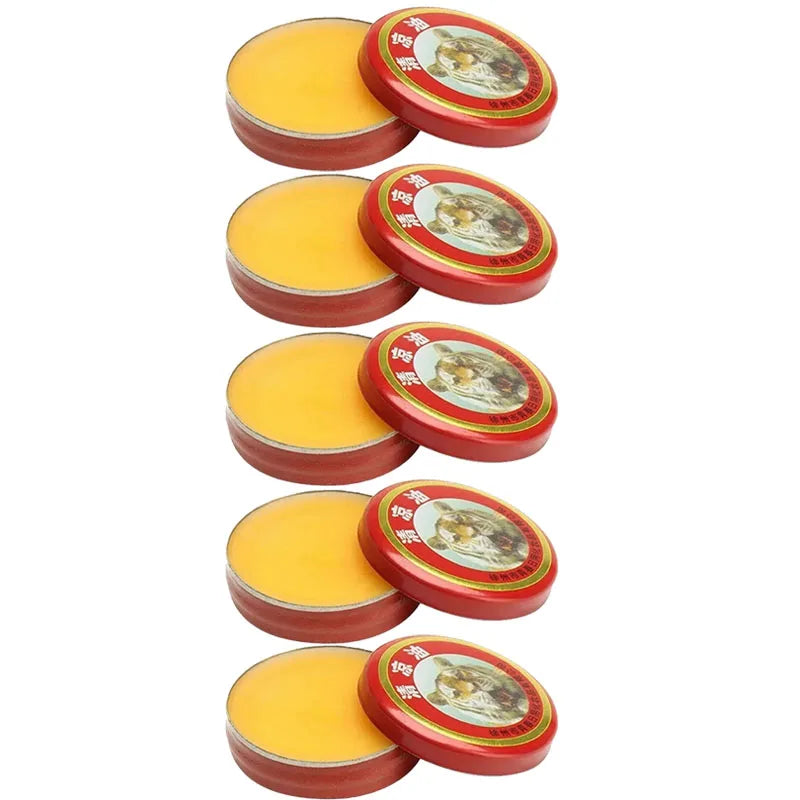 5-30 Pcs Tiger Essential Balm Balsamo Tigre Balm Plaster Tiger Essential Oils Mosquito Elimination Headache Cold Dizziness Solid Oasis Select 5 pcs