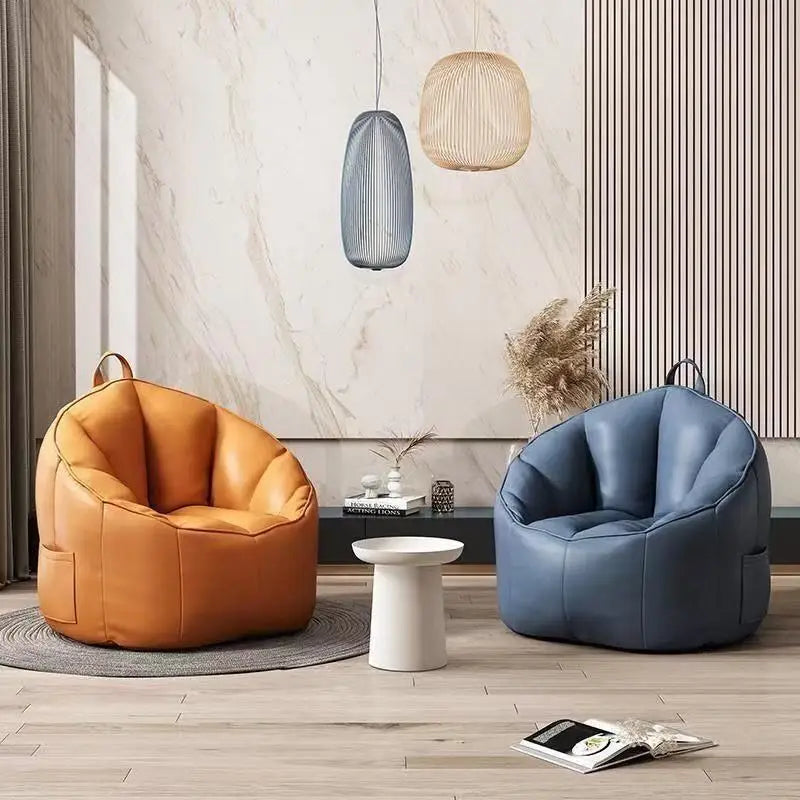 Lazy sofa reclining sleeping bedroom small sofa small apartment living room single reclining chair balcony lazy chair Oasis Select