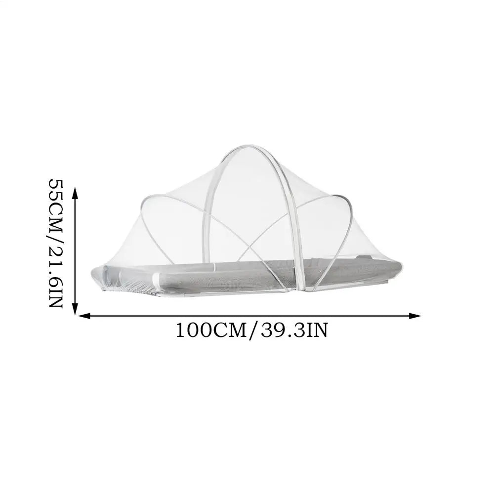 Bassinet Netting Cover Bassinet Cover Breathable Foldable Mesh Zipper Baby Mosquito Net Encrypted Bug Net Crib Protectors Oasis Select White