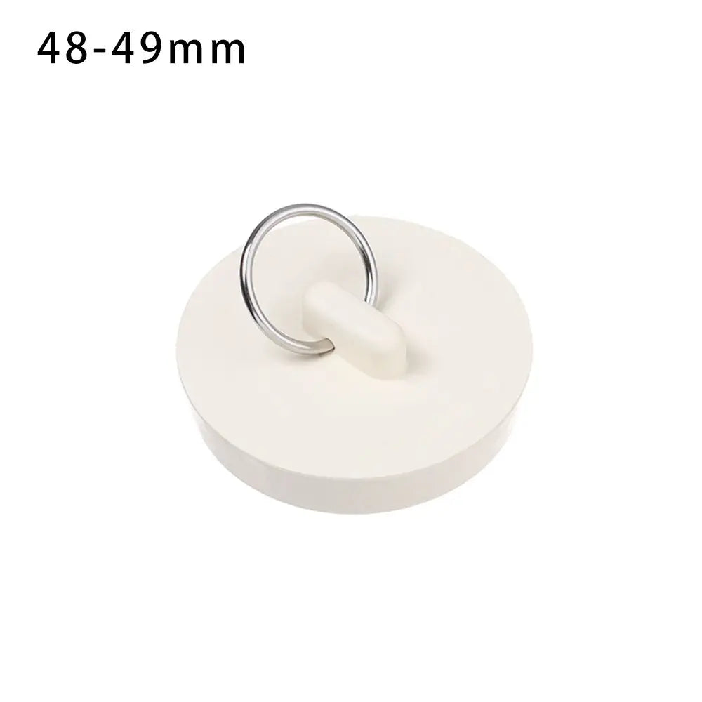Kitchen Bath Rubber Sink Plug Floor Drain Plug Sink Bathtub Drainage Stopper Laundry Leakage-proof Plug Bathroom Supplies Oasis Select 48-49mm