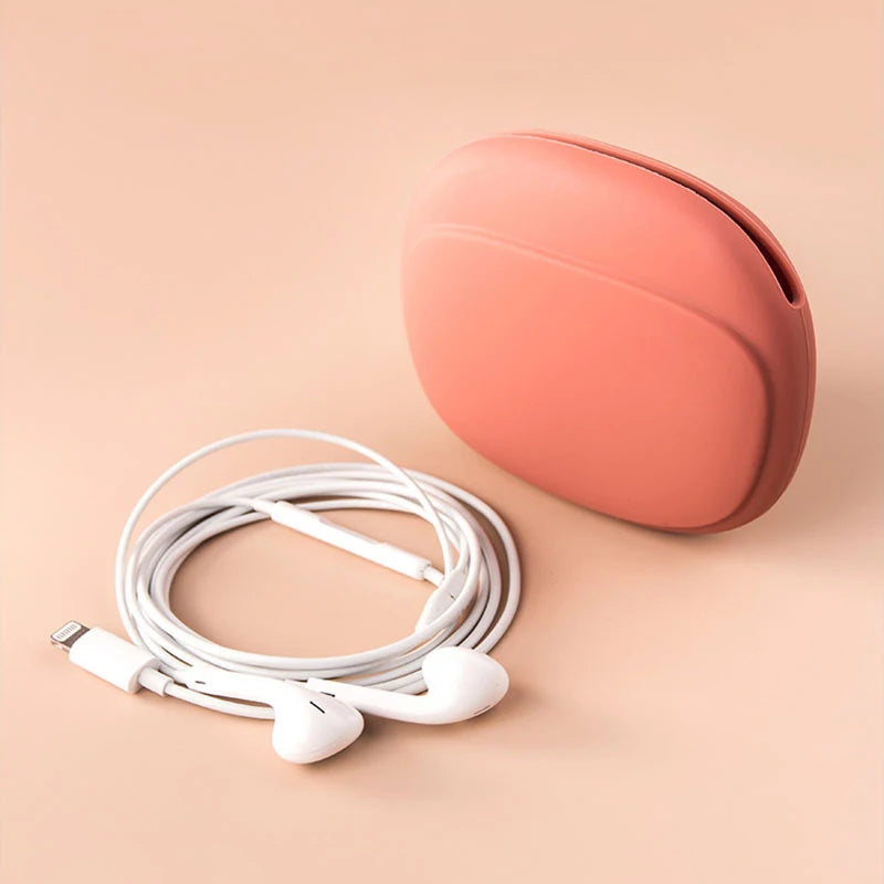 Silicone Cable & Earphone Organizer Bag | Waterproof Travel Pouch