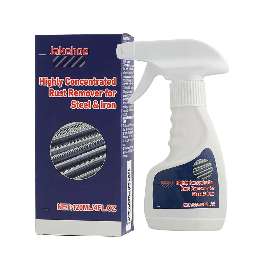 Metal Rust Remover Multipurpose Rust Stain Remover Gentle Portable Rust Remover Liquid for Rebar Iron Car Maintenance Cleaning Oasis Select 1pcs