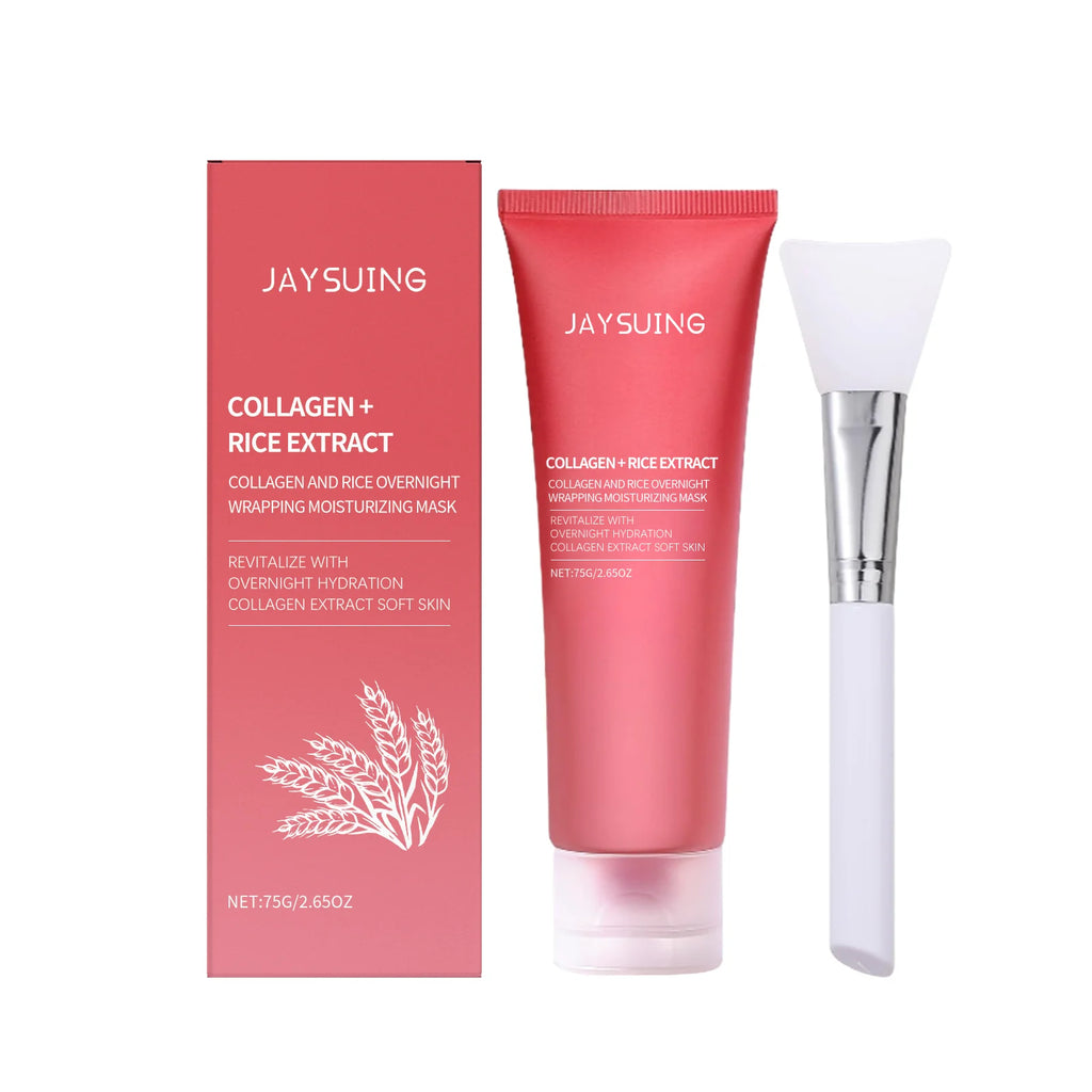 Jaysuing Rice Peel-Off Mask – Brighten, Firm & Fade Fine Lines Peel-Off Face Mask Oasis Select 75g boxed 75g