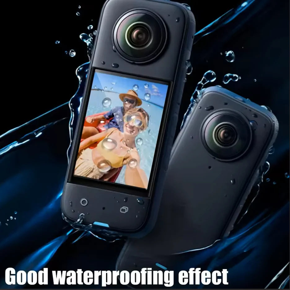 Insta360 X4/X5 Screen Protector – 9H 3D Curved Tempered Film