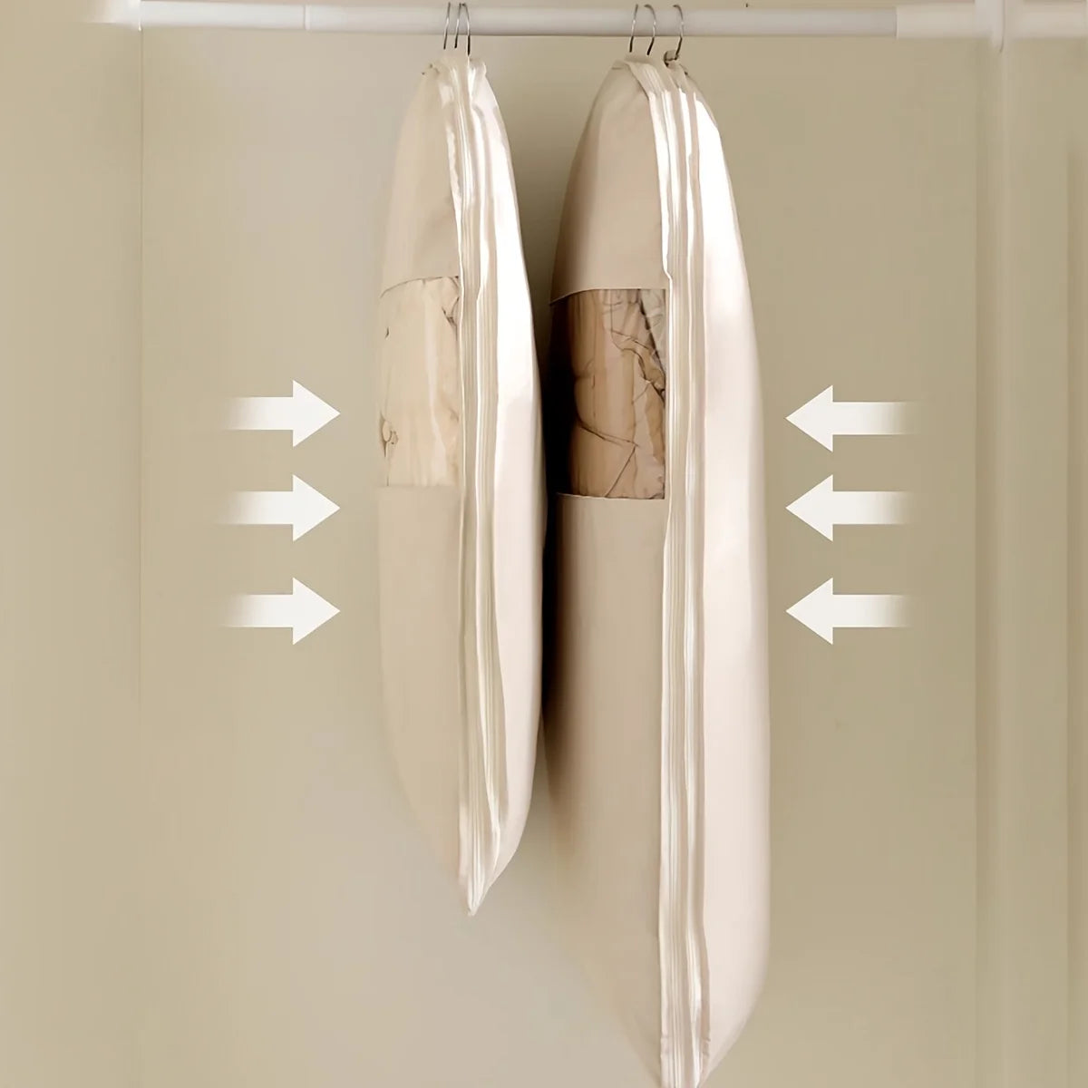 Oxford cloth storage bag - a high-end hanging clothing storage bag used for bedroom decoration Oasis Select