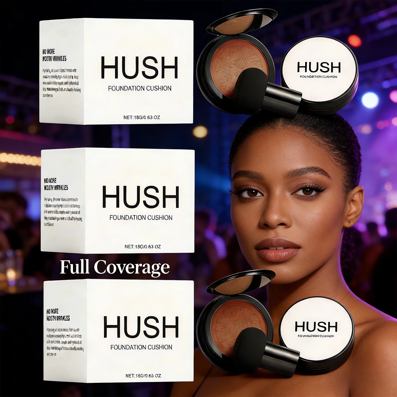 Mushroom Head Air Cushion Foundation – Waterproof & Oil Control