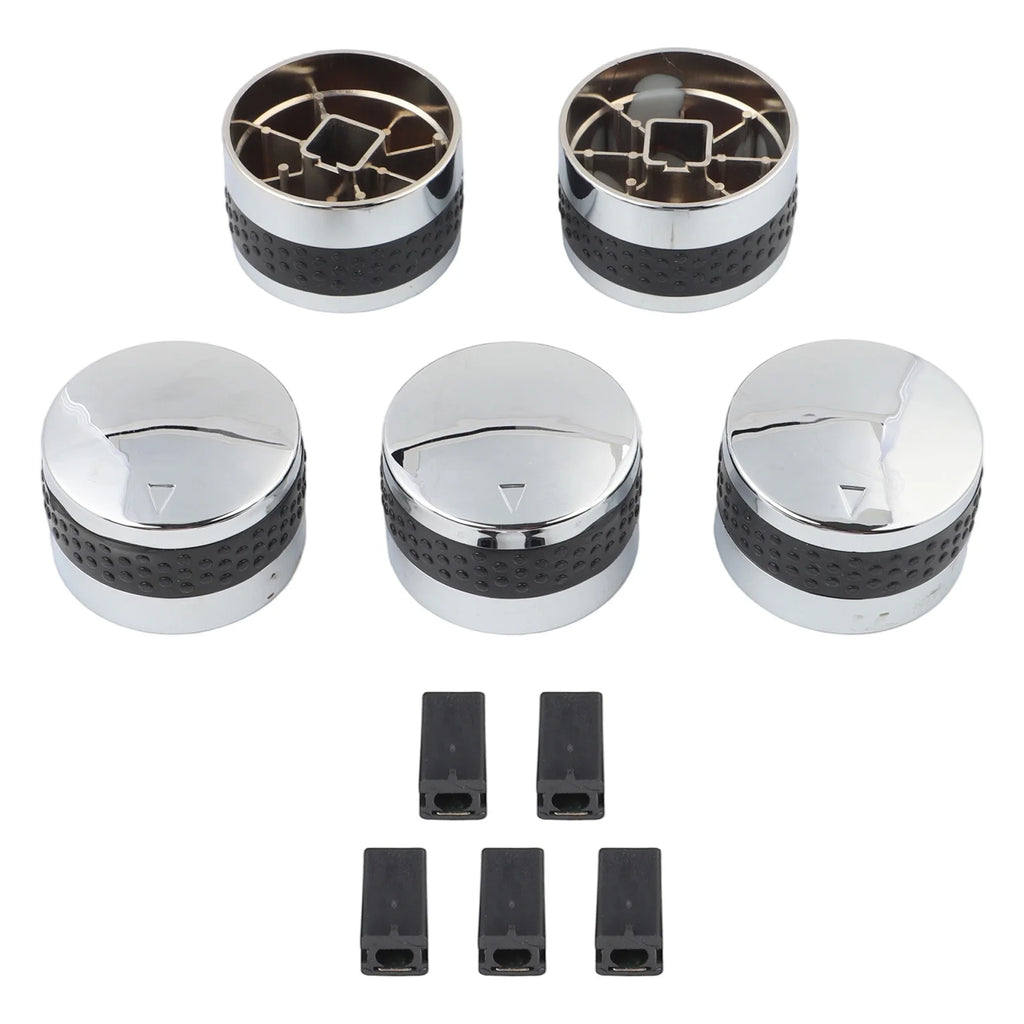 3/5/6PCS Gas Grill Control Knobs BBQ Gas Stove Switch Knob Replacement For BBQ Grills Rotary Switch Kitchen Parts Oasis Select