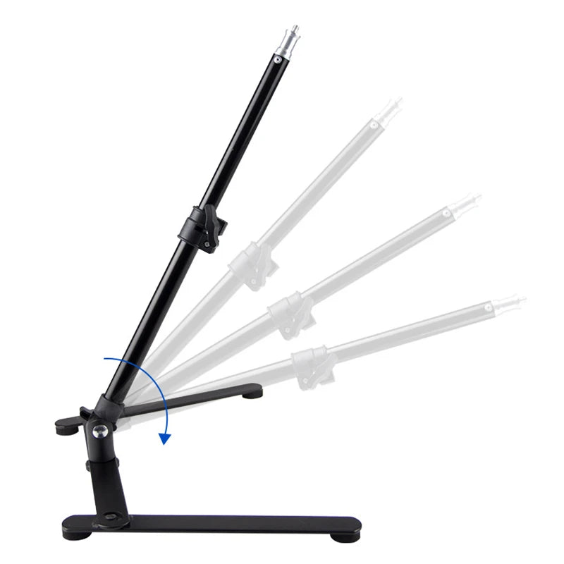 VeFly Foldable Desktop Overhead Tripod Stand with Phone Holder