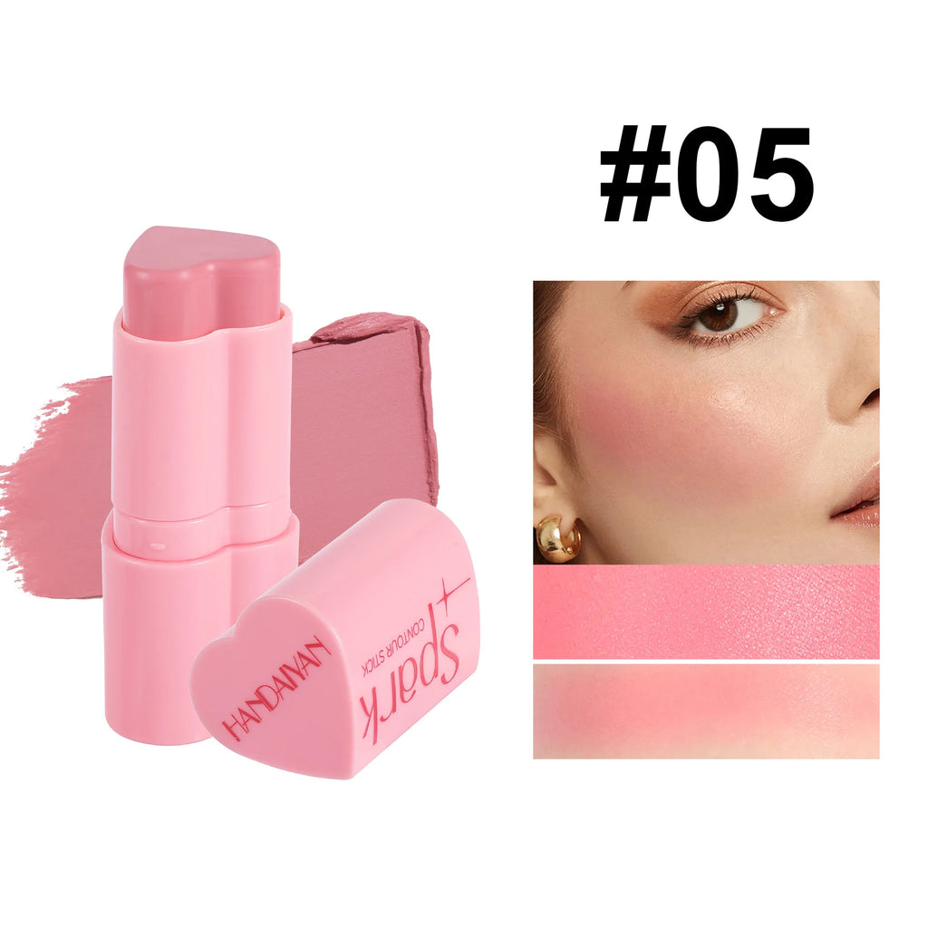 Handaiyan 3-in-1 Blush Highlighter Contour Stick – 8 Colors