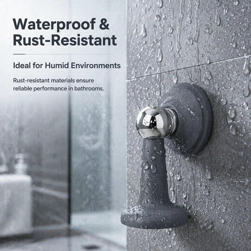 Silicone Anti-collision Door Stopper Strong Magnetic Silent No Punching Wall Floor Compatible Door Holder Oasis Select