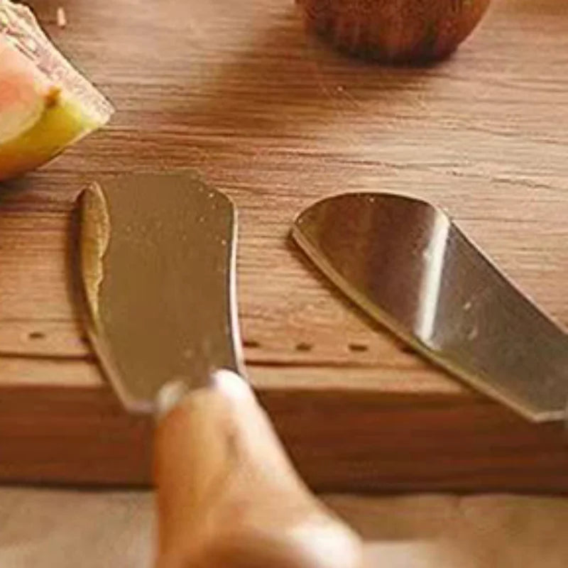 Stainless Steel Cheese Knife Set – Fork, Spreader & Spatula