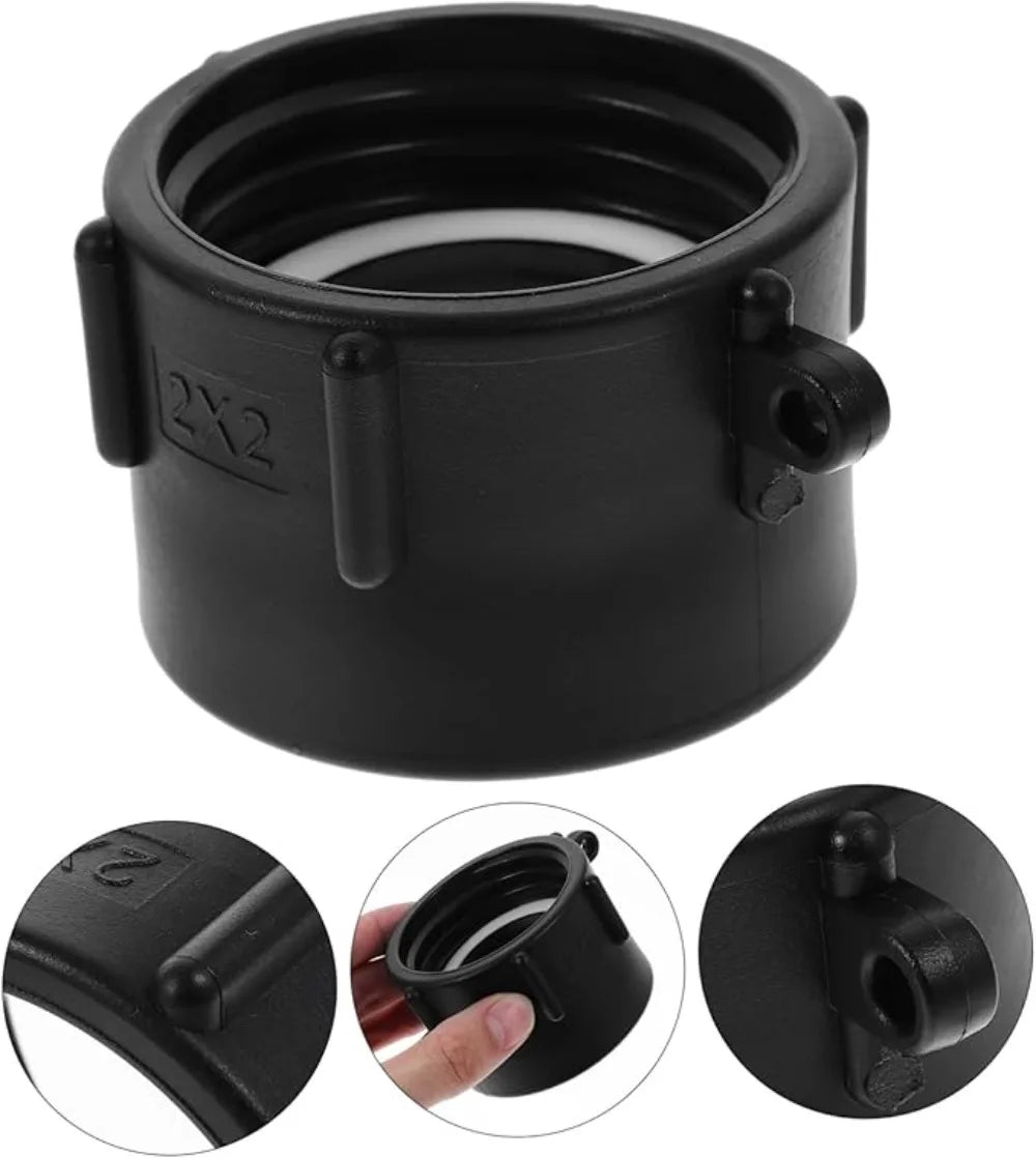 IBC Tank Adapter S60 x 1" 1.5 2" 63/75/80/100mm Thread Connector Ton Barrel Connect 1000 Liter IBC Tank Fitting Oasis Select