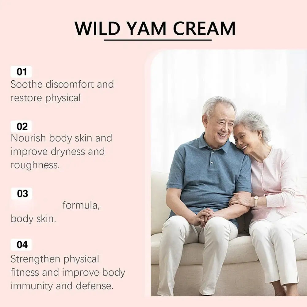 Wild Yam Cream for Women – Natural Moisturizer & Skin Firmer Natural Moisturizer Cream Oasis Select