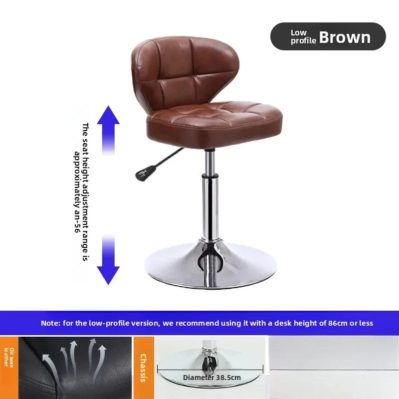 Bar chair stool computer chair rotating lift backrest high stool beauty stool checkout page swivel chair furniture Oasis Select 18