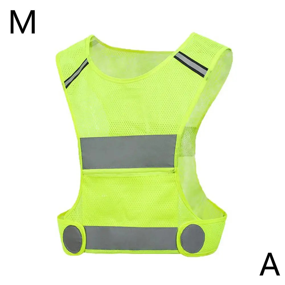 High Visibility Reflective Safety Vest – Lightweight & Adjustable Reflective Safety Vest Oasis Select M