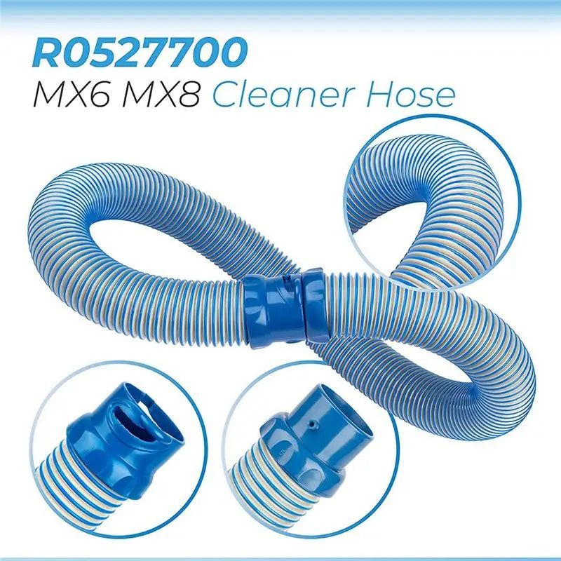 LIKE WISH 3.28FT R0527700 Pool Vacuum Hose X77094 Hose Adaptertwist Lock Hose Replacement Parts For MX6 MX8 Pool Cleaner (3 Pack Oasis Select