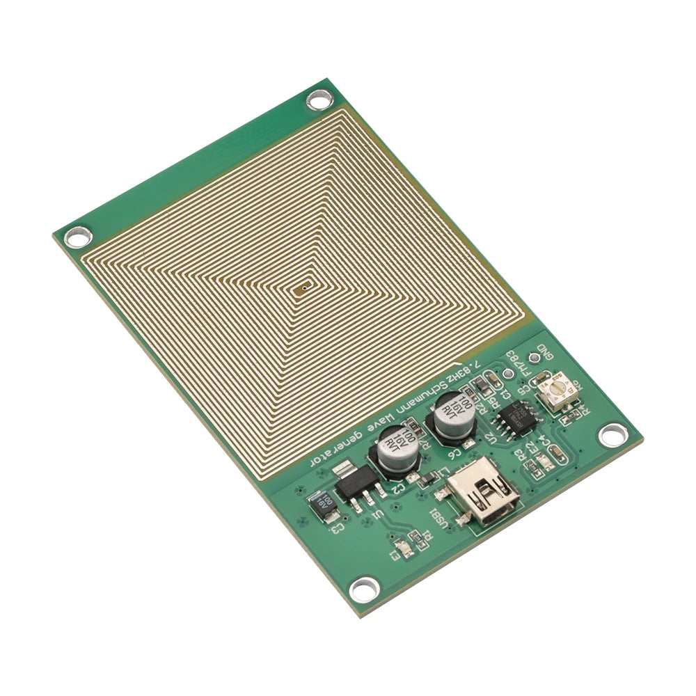 7.83Hz Schumann Wave Generator Ultra Low Frequency Pulse Generator Audio Resonator for Improving Sound Sleep with MiNi USB Cable Oasis Select