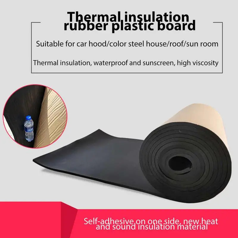 Heat Shield Automotive Mat Noise Control Fireproof Pad Heat Insulation Mat Thermal Shield Sound Proofing Mat for Truck SUVs Car Oasis Select
