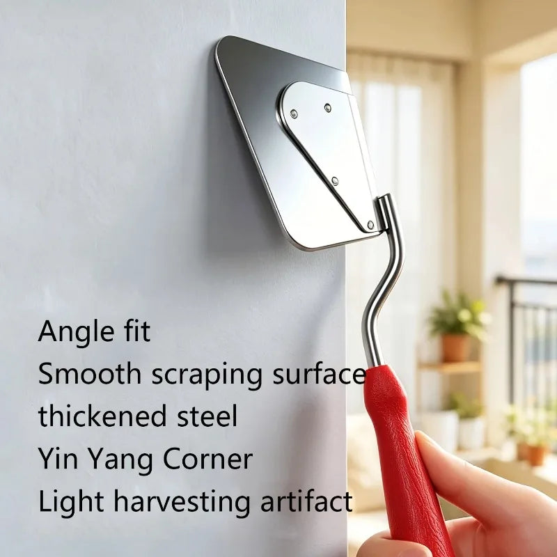 Corner Plastering Trowel Inside Outside Angle Finishing Hand Tool For Wall Renovation Construction Decoration Accessory Gift Oasis Select