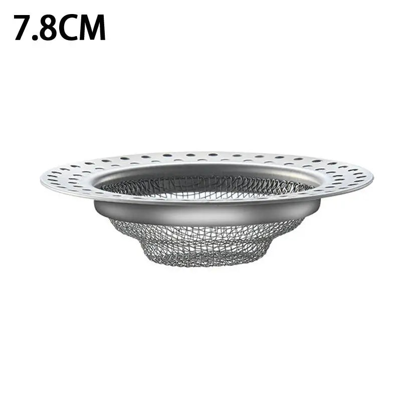 Kitchen Sink Stainless Steel Filter Sewer Mesh Strainers Disposable Sink Filter Mesh Bags Bathroom Floor Drain Hair Waste Filter Oasis Select one size C