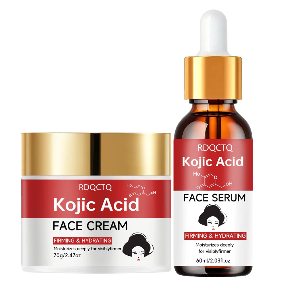 Niacinamide Serum and Moisturizer Cream 2-Piece Set Deep Hydration Skin Firming Visible Results Daily Skincare Routine for All S Oasis Select 60and 70g
