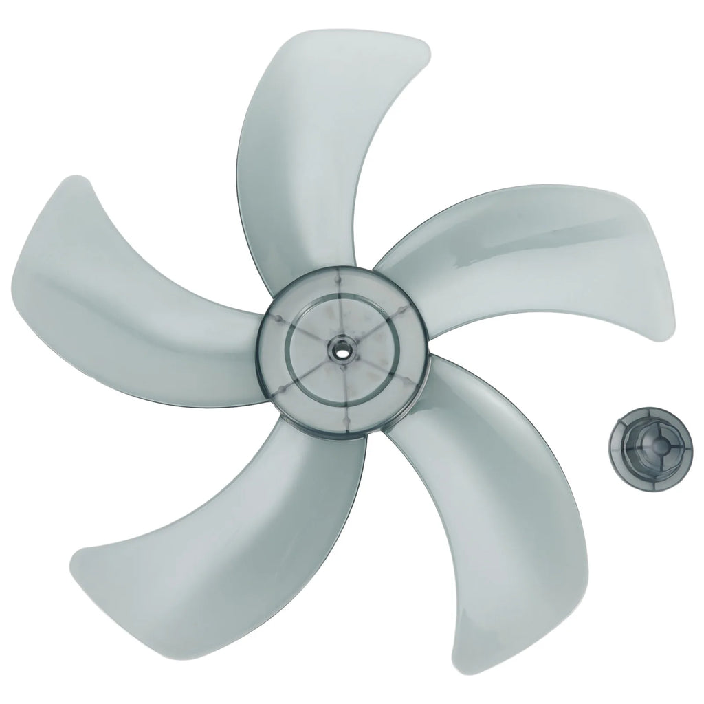 16 Inch 5-Leaf Replacement Fan Blade with Nut Cover | Stand Fan