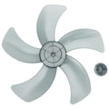 16 Inch 5-Leaf Replacement Fan Blade with Nut Cover | Stand Fan