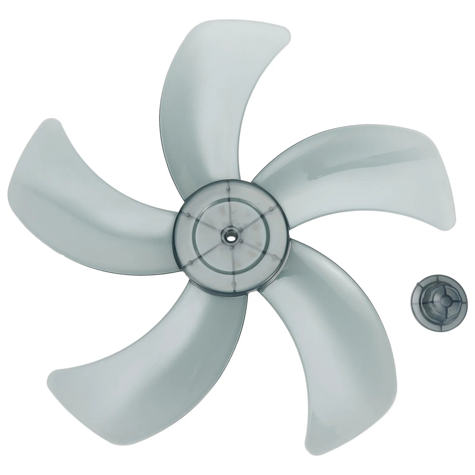 16 Inch 5-Leaf Replacement Fan Blade with Nut Cover | Stand Fan