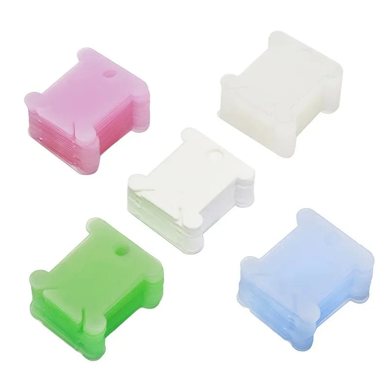 Thread Organizer Embroidery Thread Holder Floss Craft Bobbin Cross Stitch Craft Storage Plastic Sewing Thread Board Card Thread Oasis Select