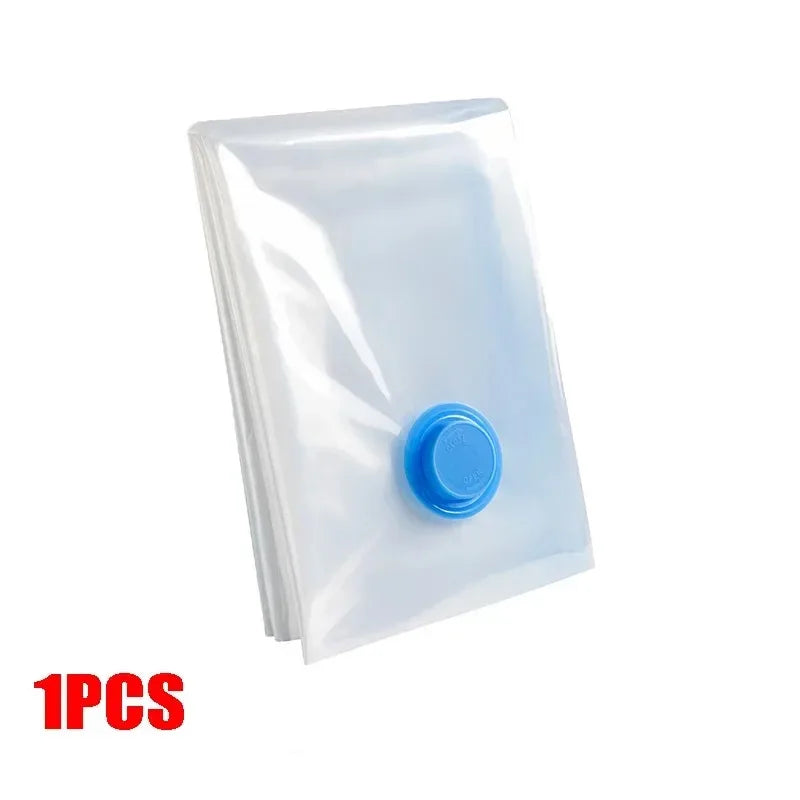 7Sizes Reusable Vacuum Bags or Electric/Hand Pump Vacuum Compression Sealer Bag Mini Vacuum Sealer Machine for Clothes Organizer Oasis Select 40x60