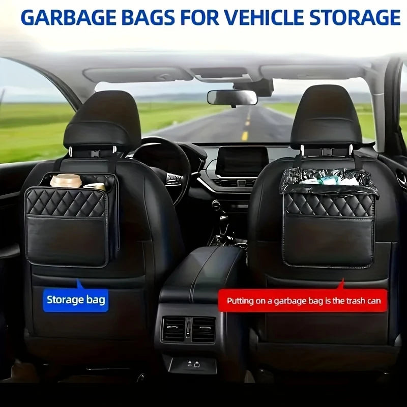 Car Seat Back Hanging Storage Bag, Backseat Garbage Bag, Storage Box, Multi-functional Organizer Oasis Select