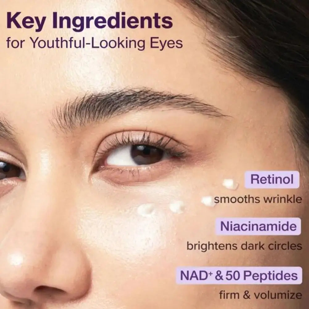 NAD+ Eye Cream Liquid Ultrasonic Essence Effectively Reduce Fine Lines Dark Circles And Eye Bags Deep Nourishment Firm The Skin Oasis Select