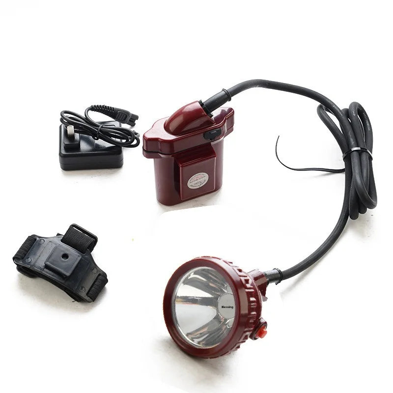 SHINEKNOT Mining Headlamp – Waterproof 7800mAh 500m Beam