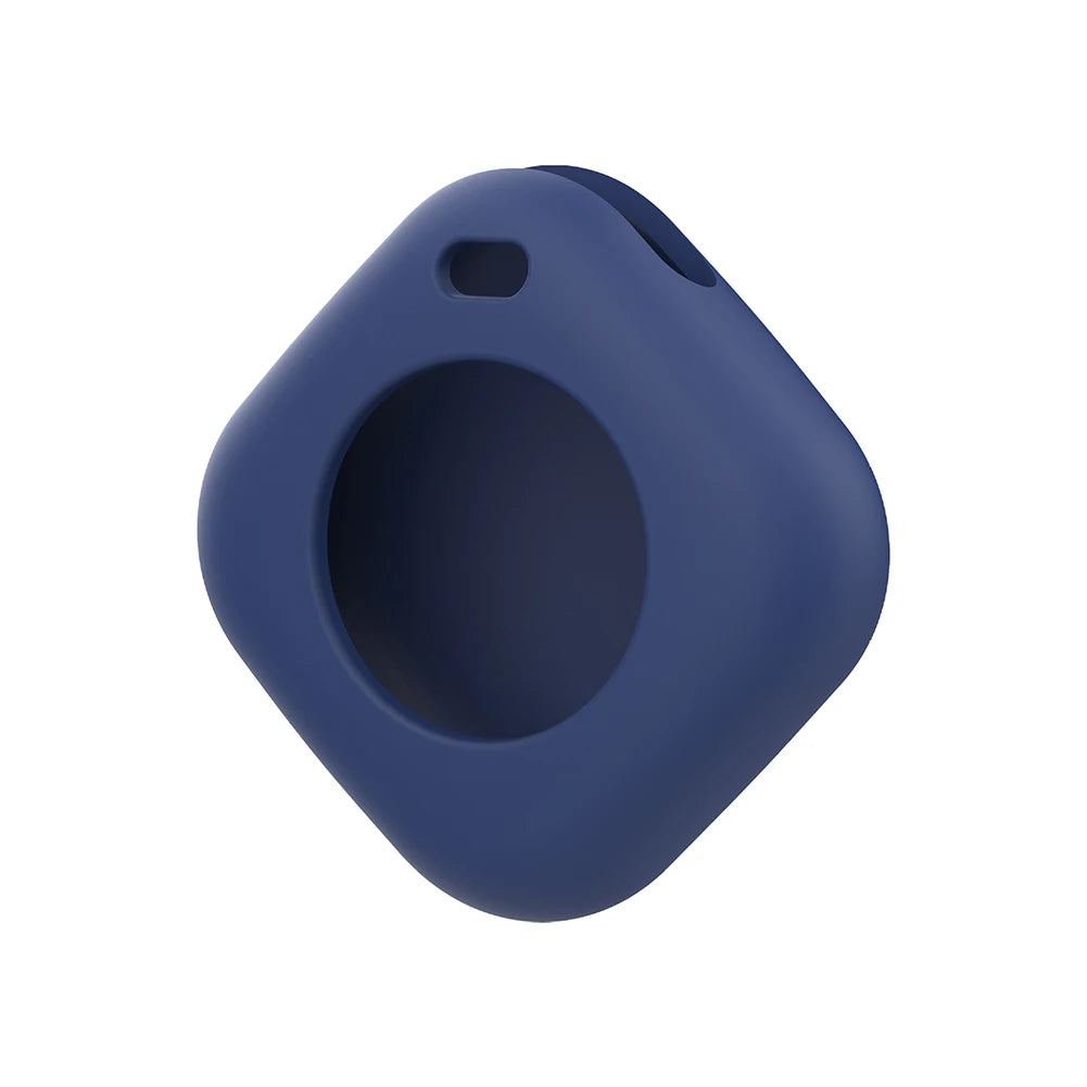 Protective Silicone Sleeve with Lanyard Loop Compatible with For Airtag Offers Robust Protection and Easy Carrying Options Oasis Select Powder rope ring