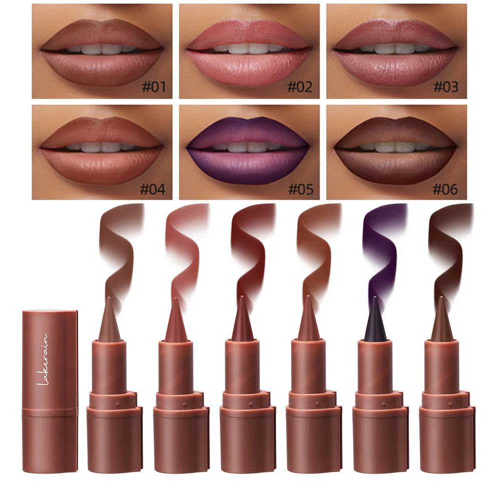 Gradient Lip Liner Lipstick Long Lasting Waterproof Matte Makeup Non Sticky Contouring Tint Lip Liner Crayon Lip Cosmetics Oasis Select