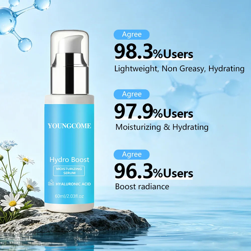Hyaluronic Acid Moisturizing Serum 60ml | YOUNGCOME Hydro Boost Hyaluronic Acid Serum Oasis Select