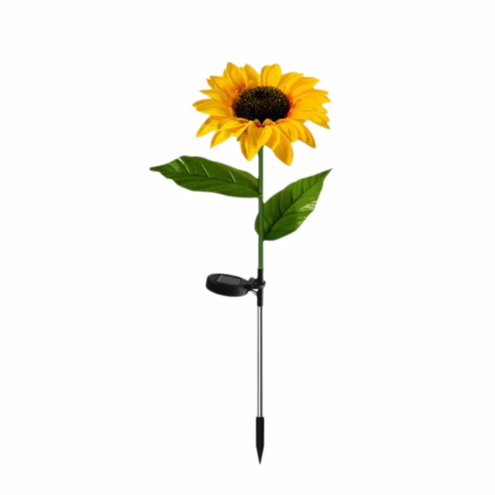 Solar Sunflower Garden Stake Light | Waterproof LED Lamp