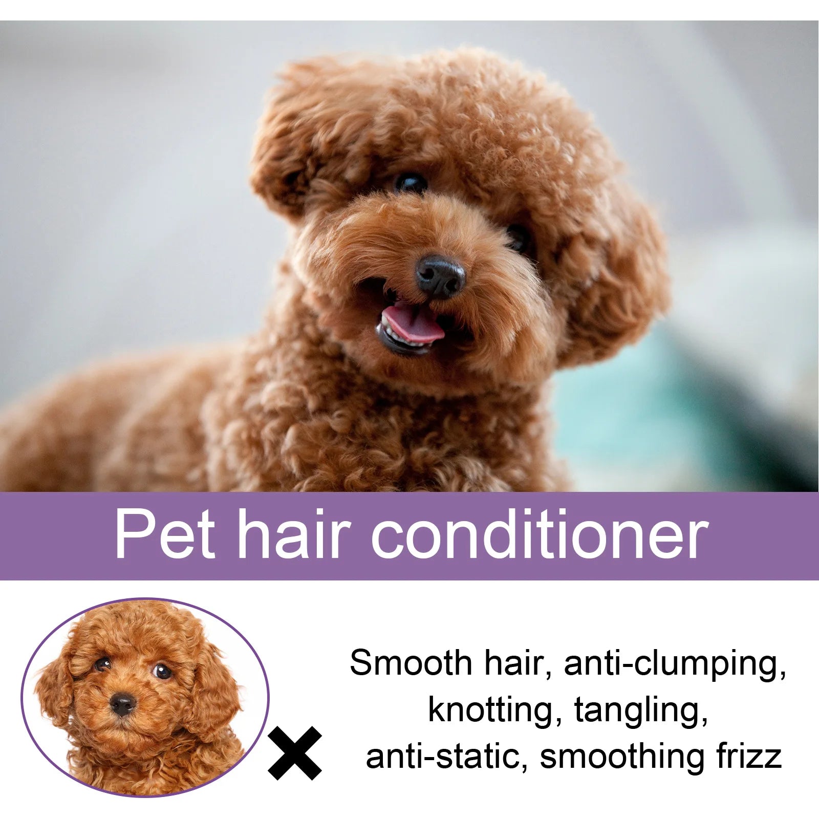 YEGBONG Pet Hair Conditioner – Anti-Knot & Odor Removal 50ml Pet Hair Conditioner Oasis Select
