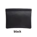 PU Leather Waterproof Storage Bag | Cosmetic & Jewelry Organizer Cosmetic Storage Bag Oasis Select Black G959B 10cm*15cm
