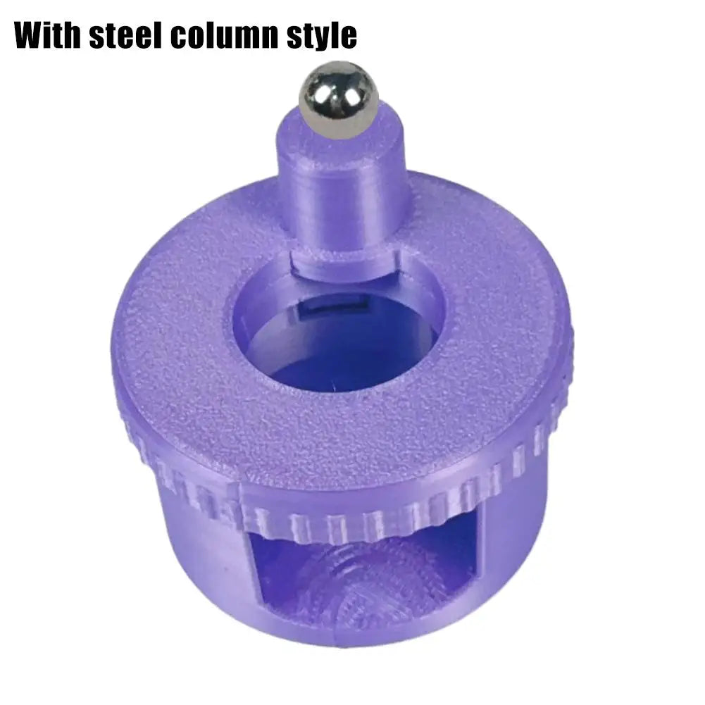 360° Rotating Cat Eye Nail Magnet – Glass Bead & Wide Light Nail Art Magnet Tool Oasis Select purple