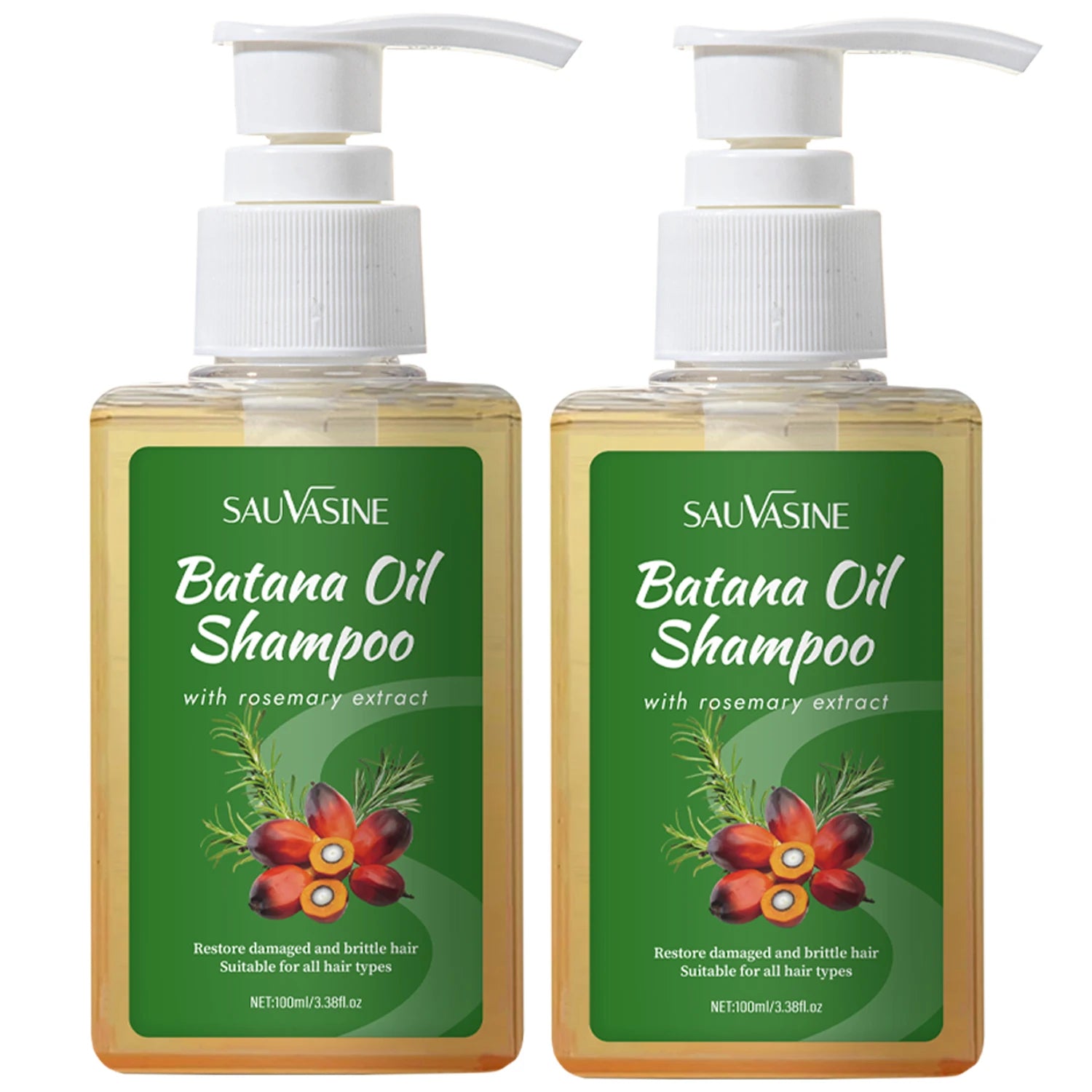 120g Batana Oil Shampoo & Conditioner Set Strengthens Hair Roots Repairs damaged Hair Deeply Nourishment Smooth Hair Conditioner Oasis Select 2pcs shampoos