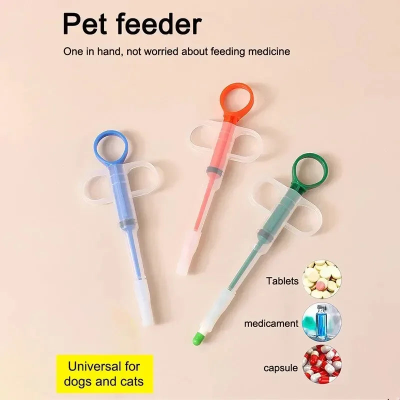 Pet Medication Dispenser, Pressing Feeding Stick for Cats and Dogs, Eating Pills, Pills, Medication Artifacts, Pet Sickness Care Oasis Select