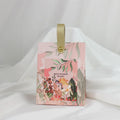 Flowers Birds And Forest Wedding Candy Box With Wooden Ring DIY Favors Birthday Party Jelwery Gift Packing Box Empty Paper Boxes Oasis Select Pink Other