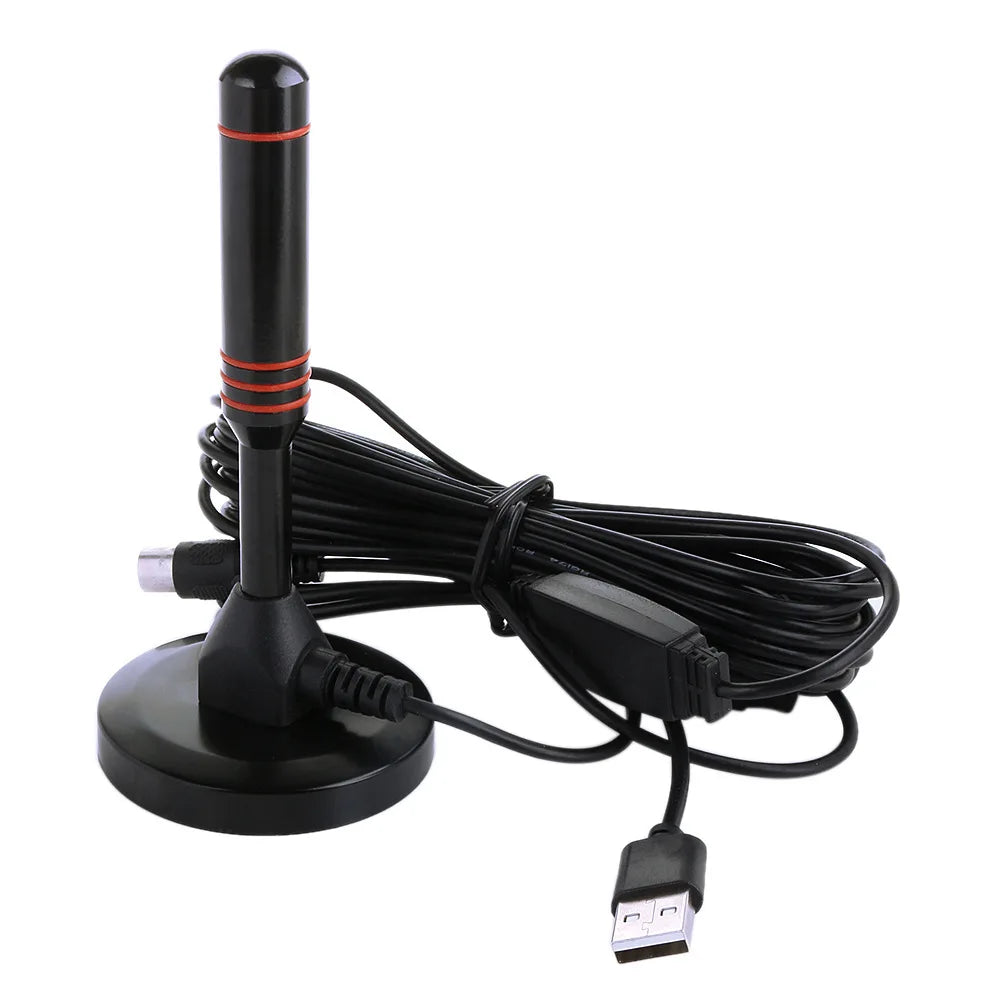 Ground wave high-gain digital TV antenna, indoor DTMB household suction cup DVB-T HDTV antenna Oasis Select