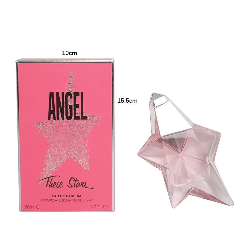 Angel Star Perfume Master-level Alien Eau De Toilette Women Elegant Charm Fresh Natural Vitality Dating Fragrance Spray Oasis Select Angel Pink 50ML