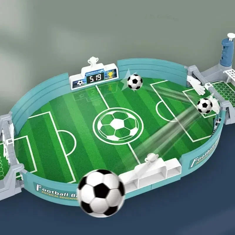 Creative Indoor Playtime Activity for Kids Puzzle Soccer Table Set Two-Person Football Game Table Game Foosball Accessories Oasis Select 42cm 2balls