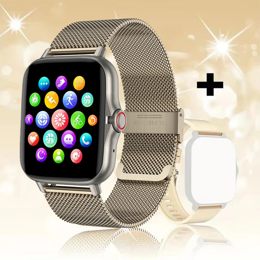 COTAUL C26 Smart Watch 1.44" Bluetooth Call & Heart Rate