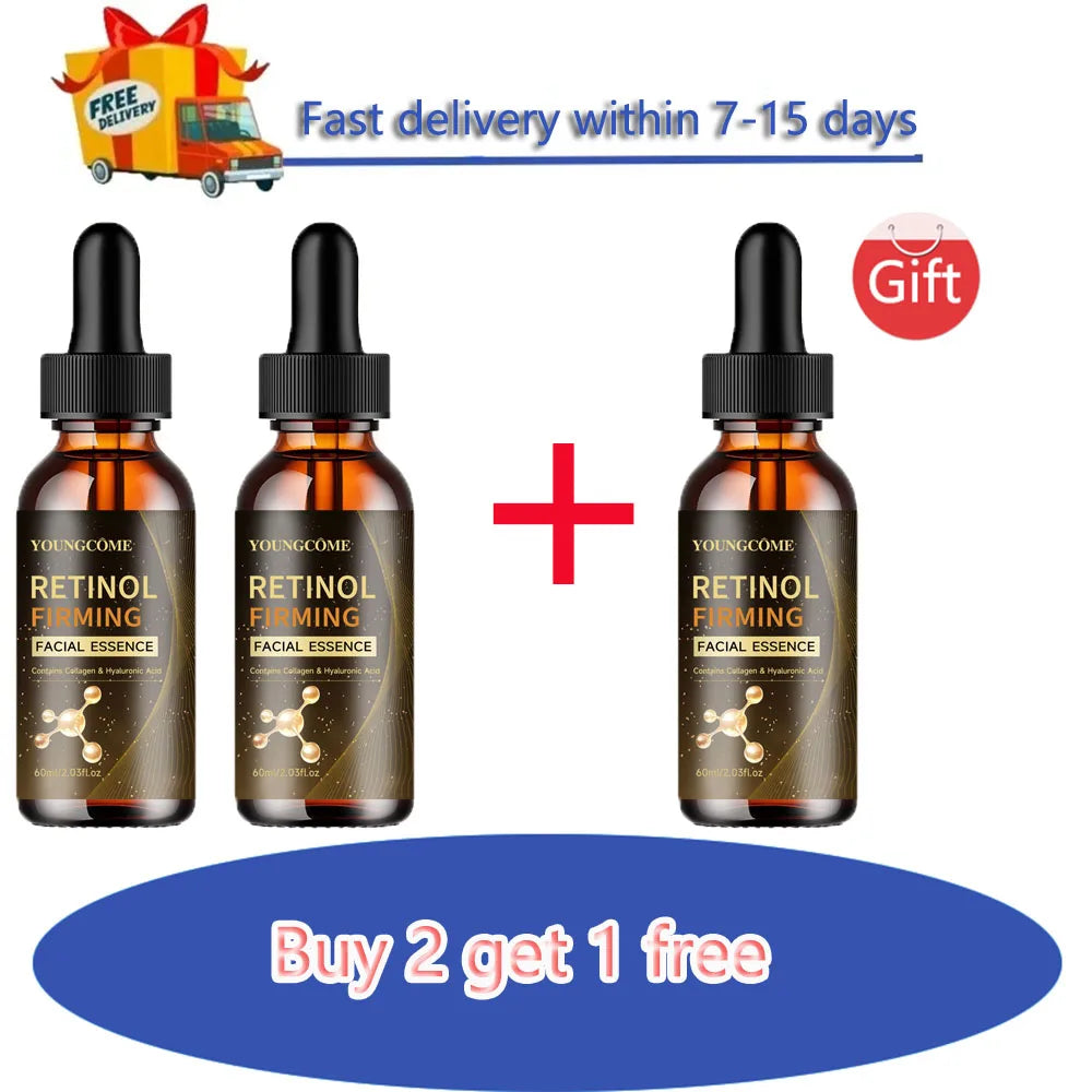 Retinol & Hyaluronic Acid Anti-Aging Facial Serum for Men