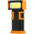 Mini LED COB Rotating Adjustable Work Light with Magnetic Base Portable Charging Flashlight Multifunctional Illumination Tool Oasis Select GZD01 orange