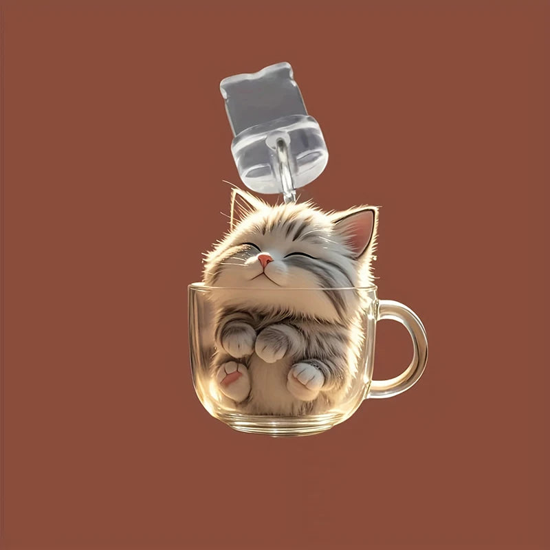 Cute Cat & Dog Type-C Dust Plug Charm Pendant